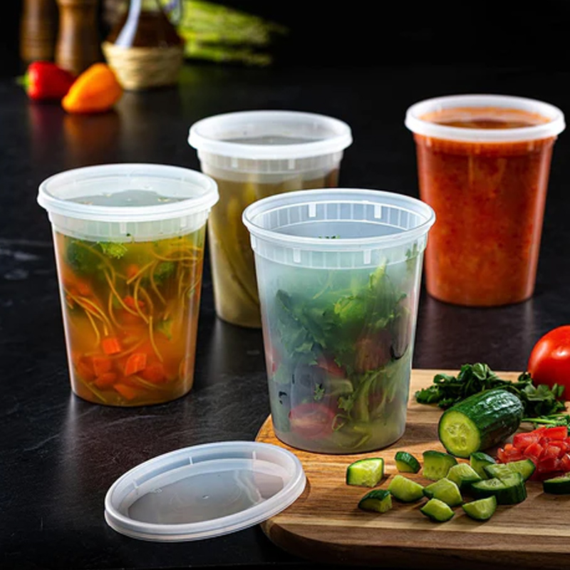 Meal Prep Containers - ตู้แช่พร้อมฝาสำหรับอาหารกล่องเก็บสินค้า S ปลอดภัยสำหรับกล่องเก็บสินค้าอาหารกลางวันปราศจากสาร BPA ไมโครเวฟกันรั่วซึม
