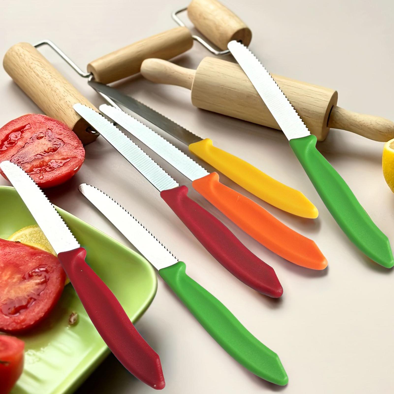 ที่ตัดสเต็กแบบมีฟันเลื่อย 5 ชิ - Meal Prep Usa บทวิจารณ์และราคา