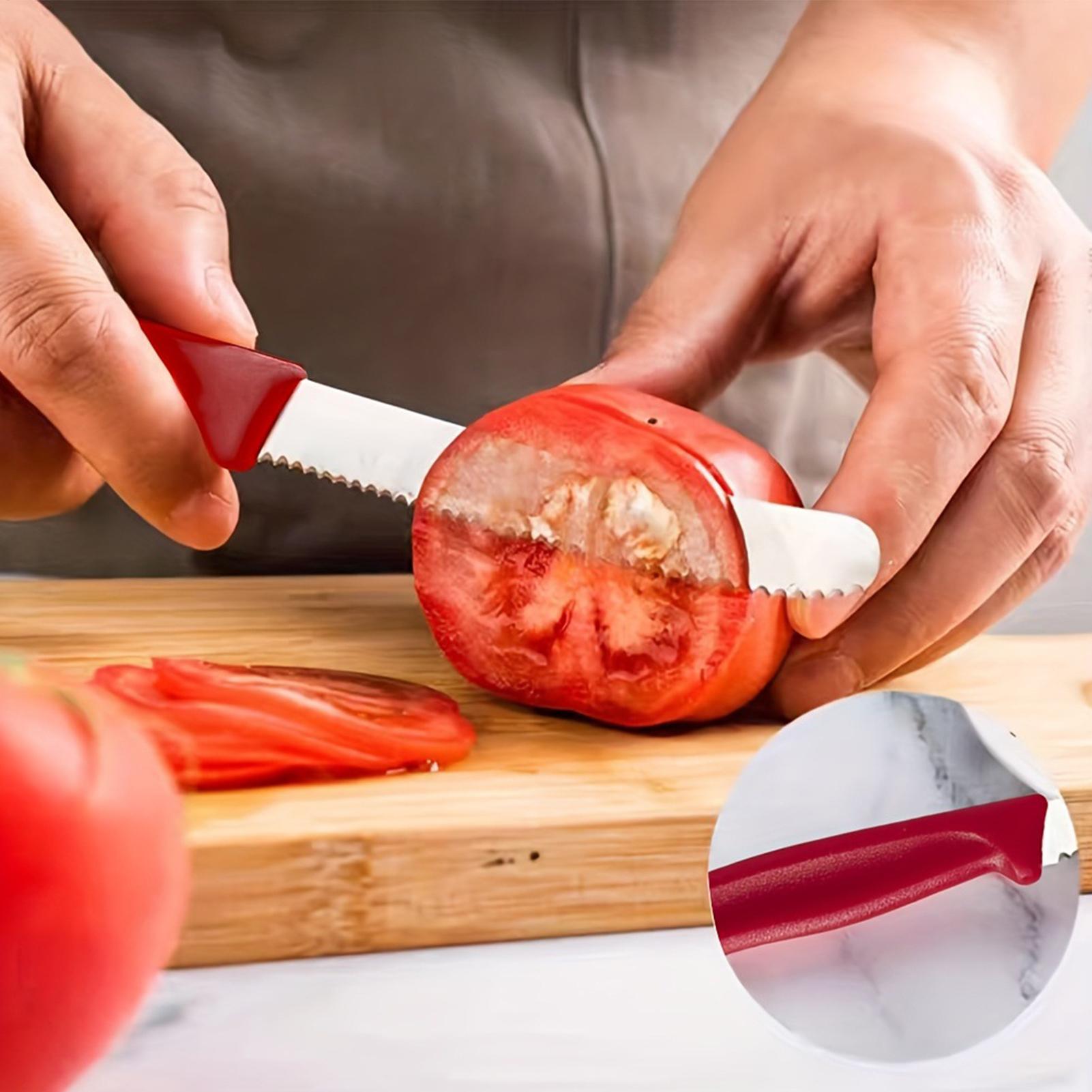 ที่ตัดสเต็กแบบมีฟันเลื่อย 5 ชิ - Meal Prep Usa บทวิจารณ์และราคา