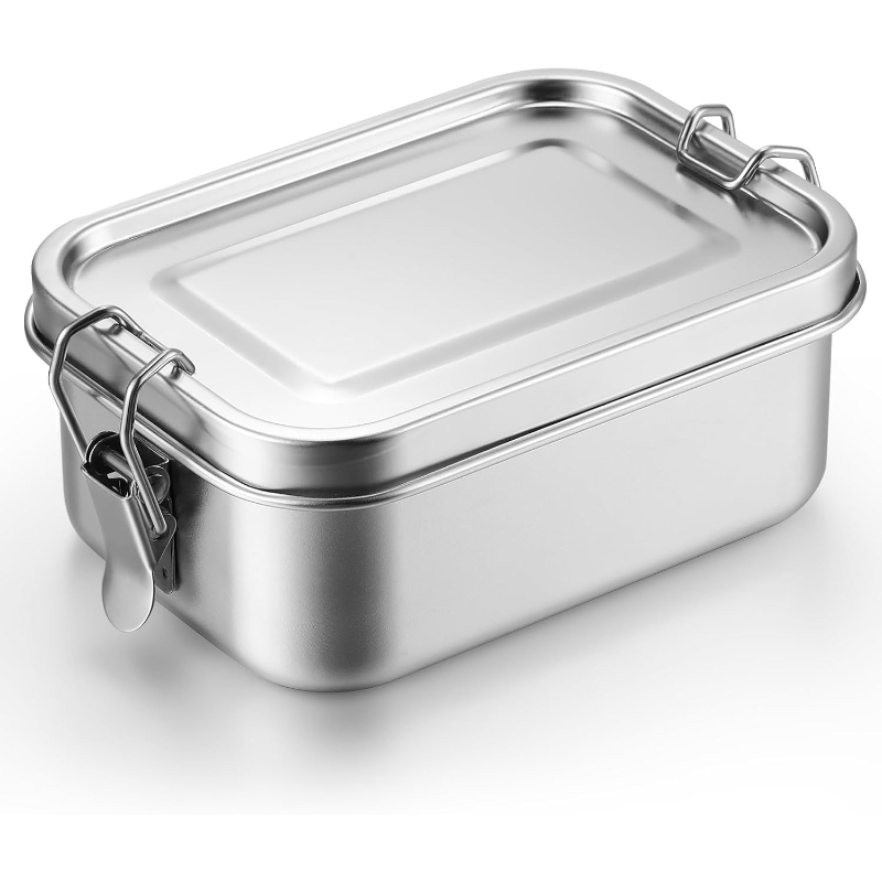 ภาชนะเก็บอาหารสแตนเลสพร้อมฝาปิ - Meal Prep Organizer บทวิจารณ์และราคา