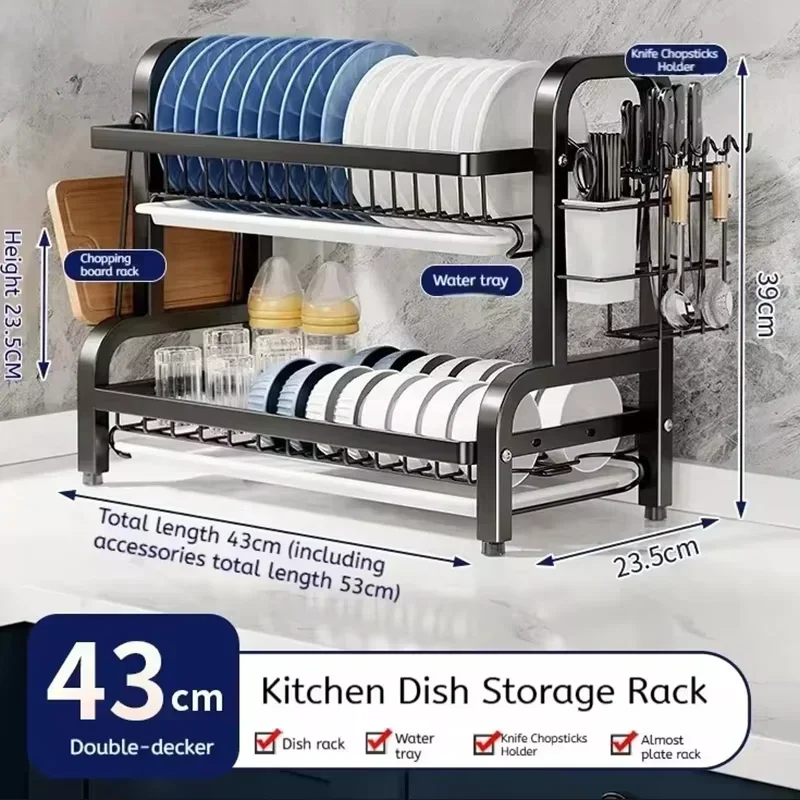 ที่คว่ำจานสแตนเลส 2 ชั้น พร้อม - Meal Prep Organizer บทวิจารณ์และราคา