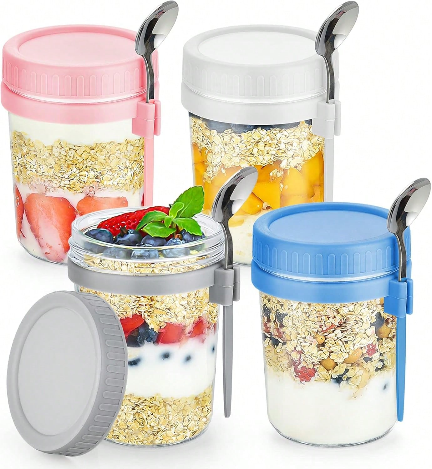 ชุดภาชนะแก้วสำหรับโอเวอร์ไนท์โ - Meal Prep Kit บทวิจารณ์และราคา