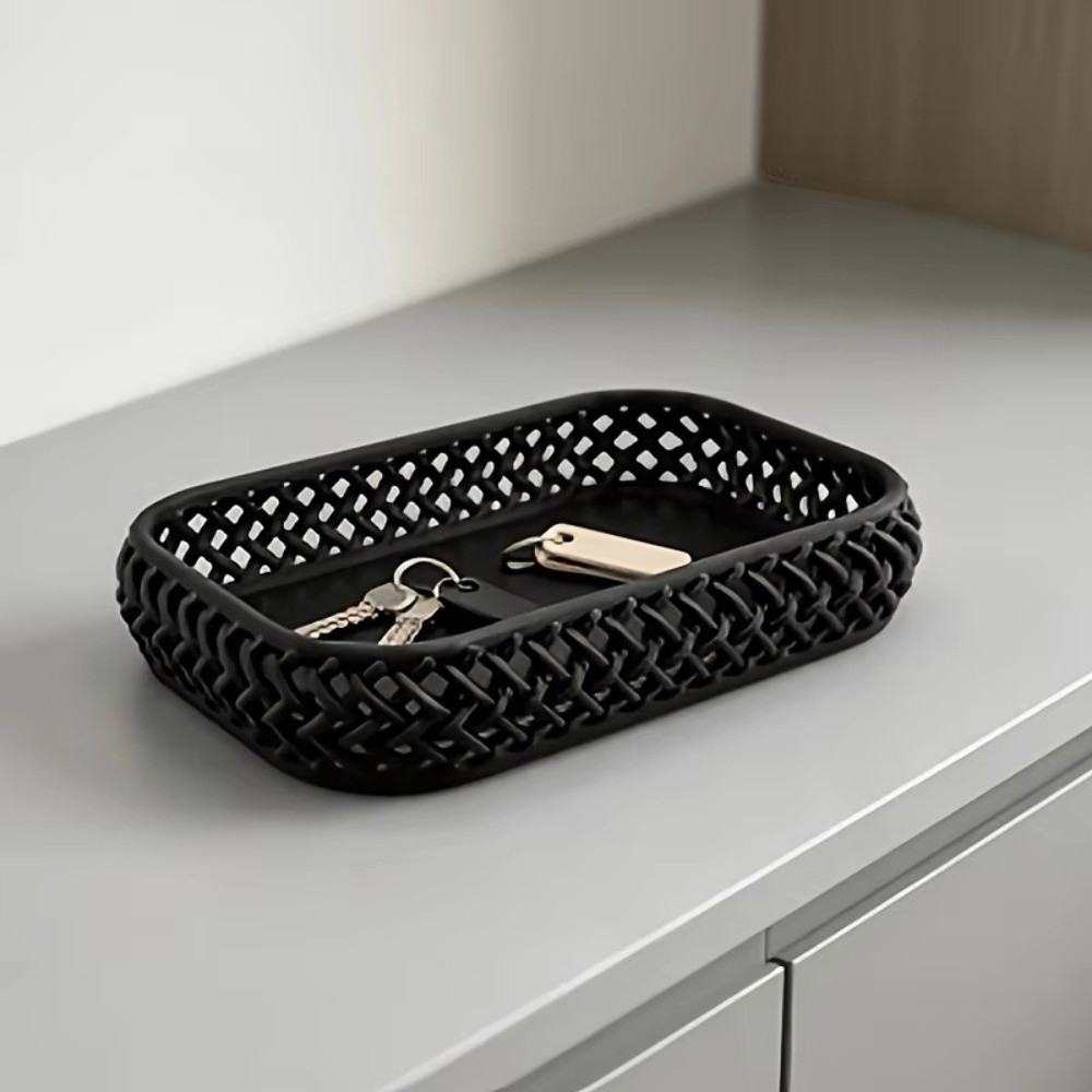 ถาดเก็บของอเนกประสงค์ลายหวายเท - Meal Prep Organizer บทวิจารณ์และราคา