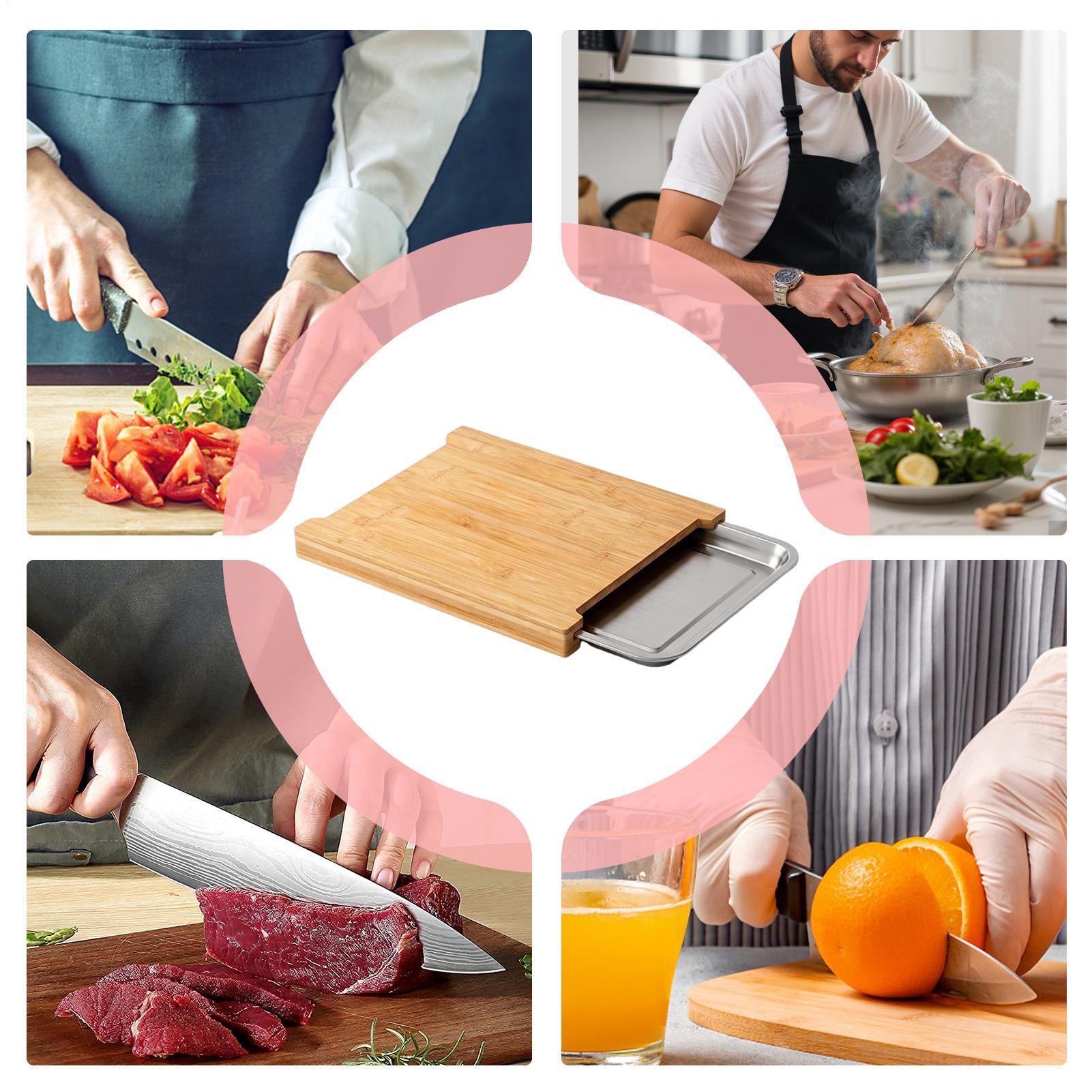 เขียงไม้กันลื่นสำหรับเตรียมอาห - Meal Prep Usa บทวิจารณ์และราคา