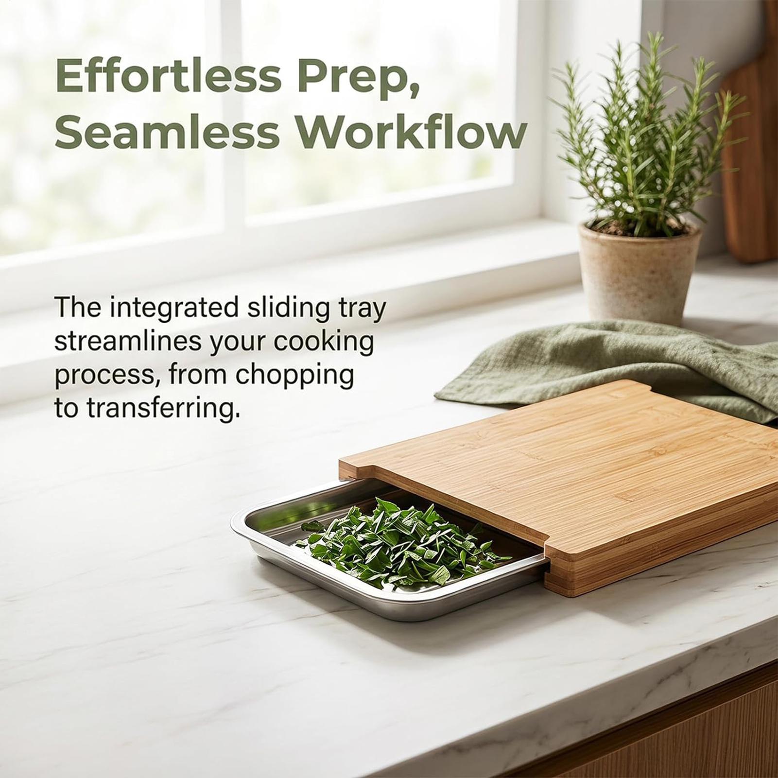 เขียงไม้กันลื่นสำหรับเตรียมอาห - Meal Prep Usa บทวิจารณ์และราคา