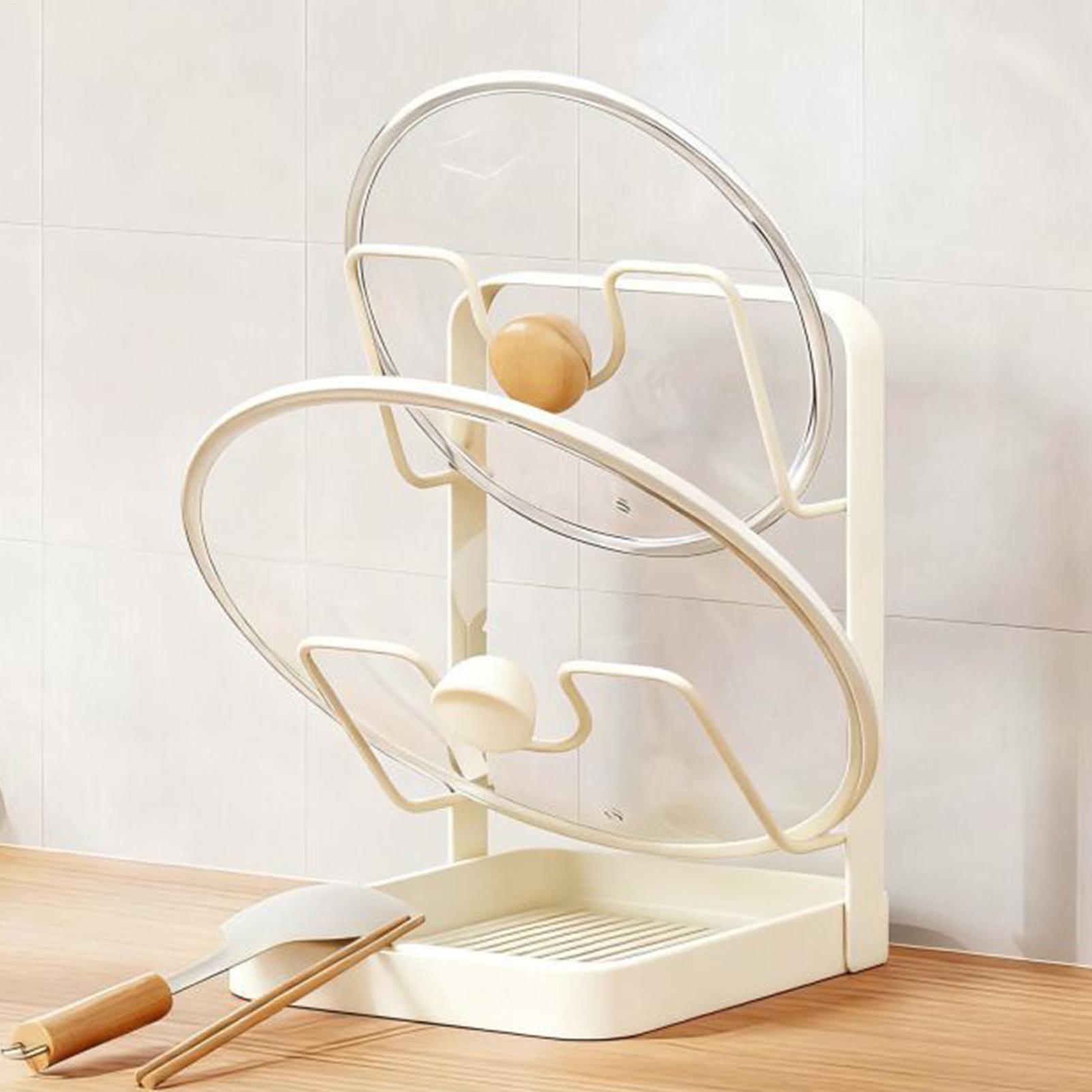 ที่วางฝาหม้อกันลื่น ชั้นวางเก็ - Meal Prep Organizer บทวิจารณ์และราคา