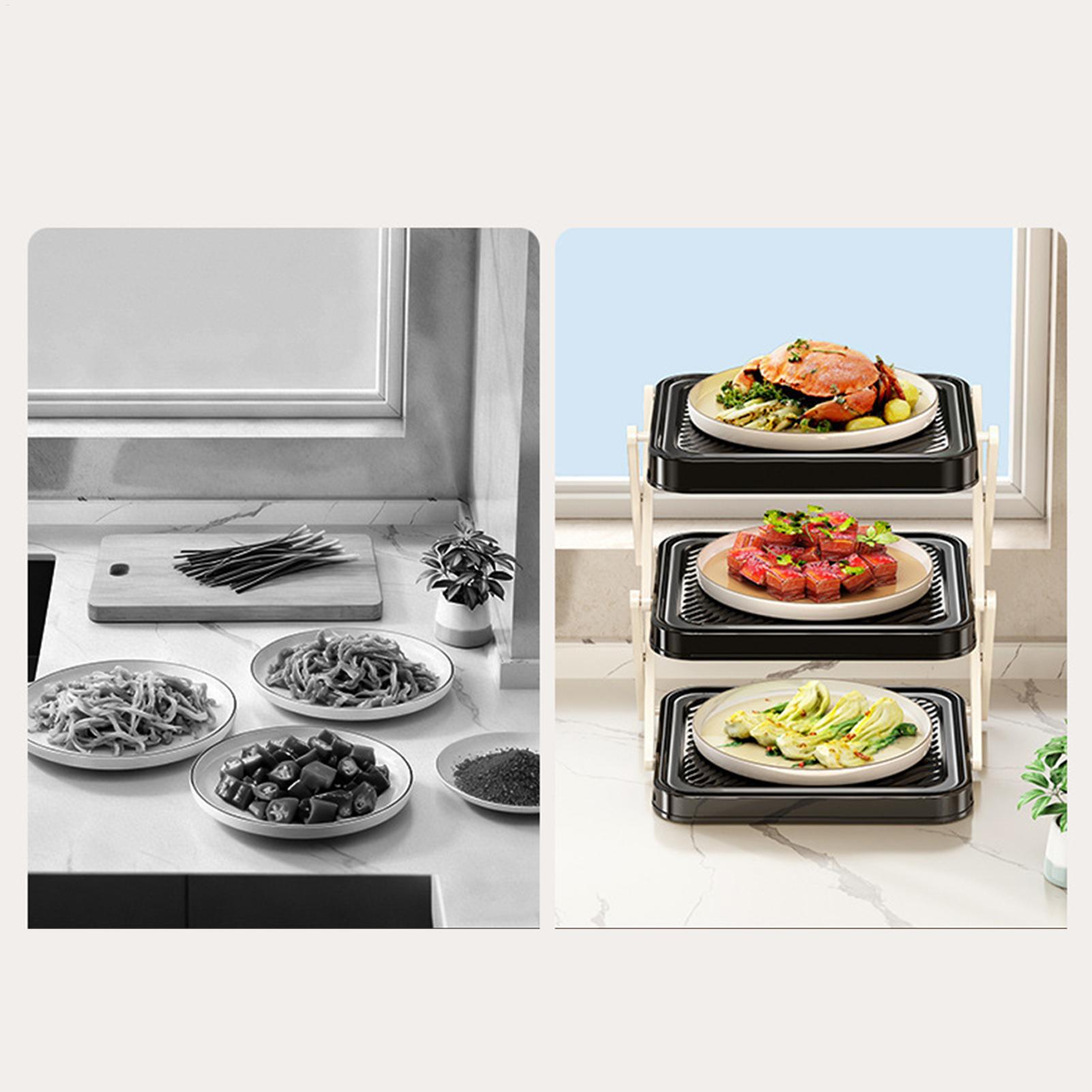 ชั้นวางถาดเตรียมอาหารหลายชั้น  - Meal Prep Usa บทวิจารณ์และราคา