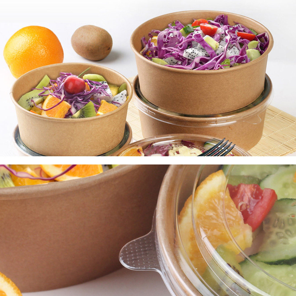 ชามกระดาษคราฟท์ 20 ชิ้น ป้องกั - Meal Prep Usa บทวิจารณ์และราคา