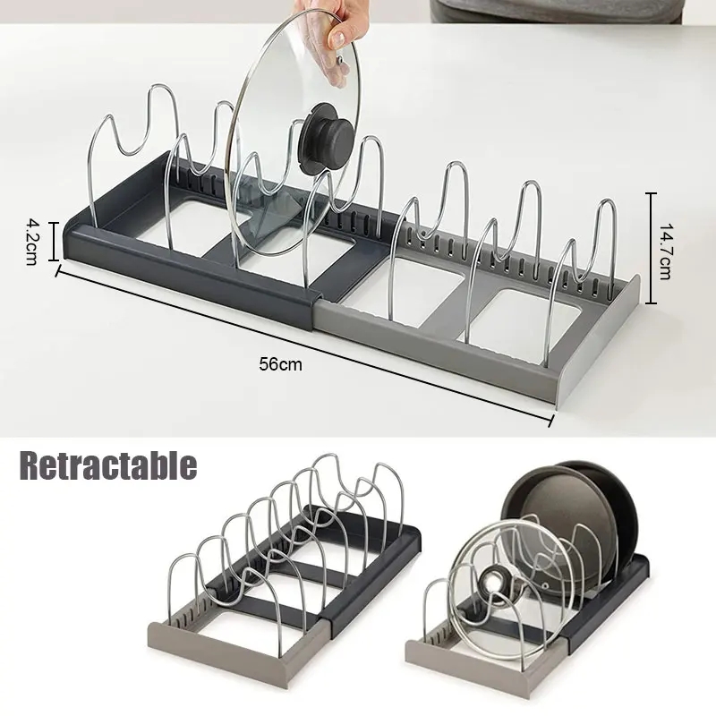 ขยายสแตนเลสชั้นเก็บตู้ครัวผู้ถ - Meal Prep Organizer บทวิจารณ์และราคา