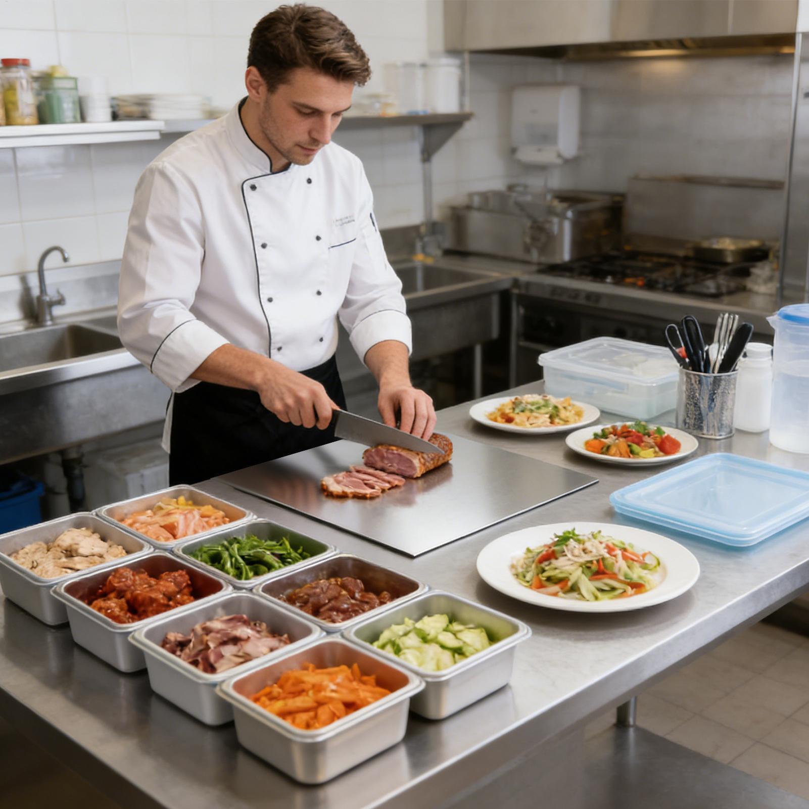 เขียงครัวแบบไม่ติดกระทะสองด้าน - Meal Prep Usa บทวิจารณ์และราคา