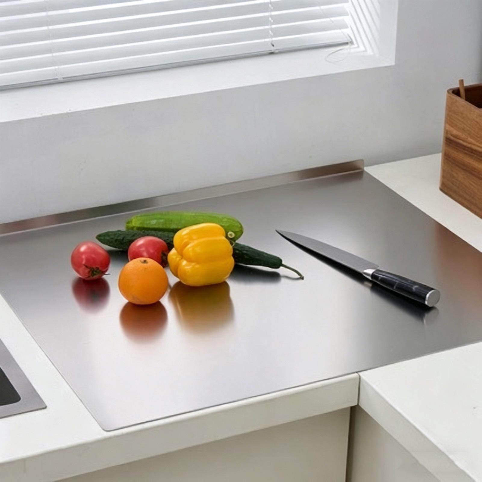 เขียงสแตนเลส ปลอดภัยสำหรับเครื - Meal Prep Usa บทวิจารณ์และราคา