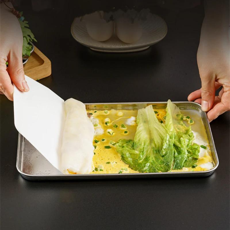 ถาดสแตนเลสทรงสี่เหลี่ยม ถาดเสิ - Meal Prep Organizer บทวิจารณ์และราคา