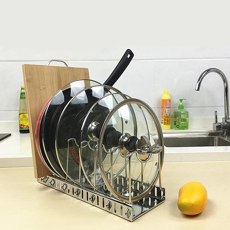 304สแตนเลสสตีลชั้นวางฝาหม้อ &  - Meal Prep Organizer บทวิจารณ์และราคา