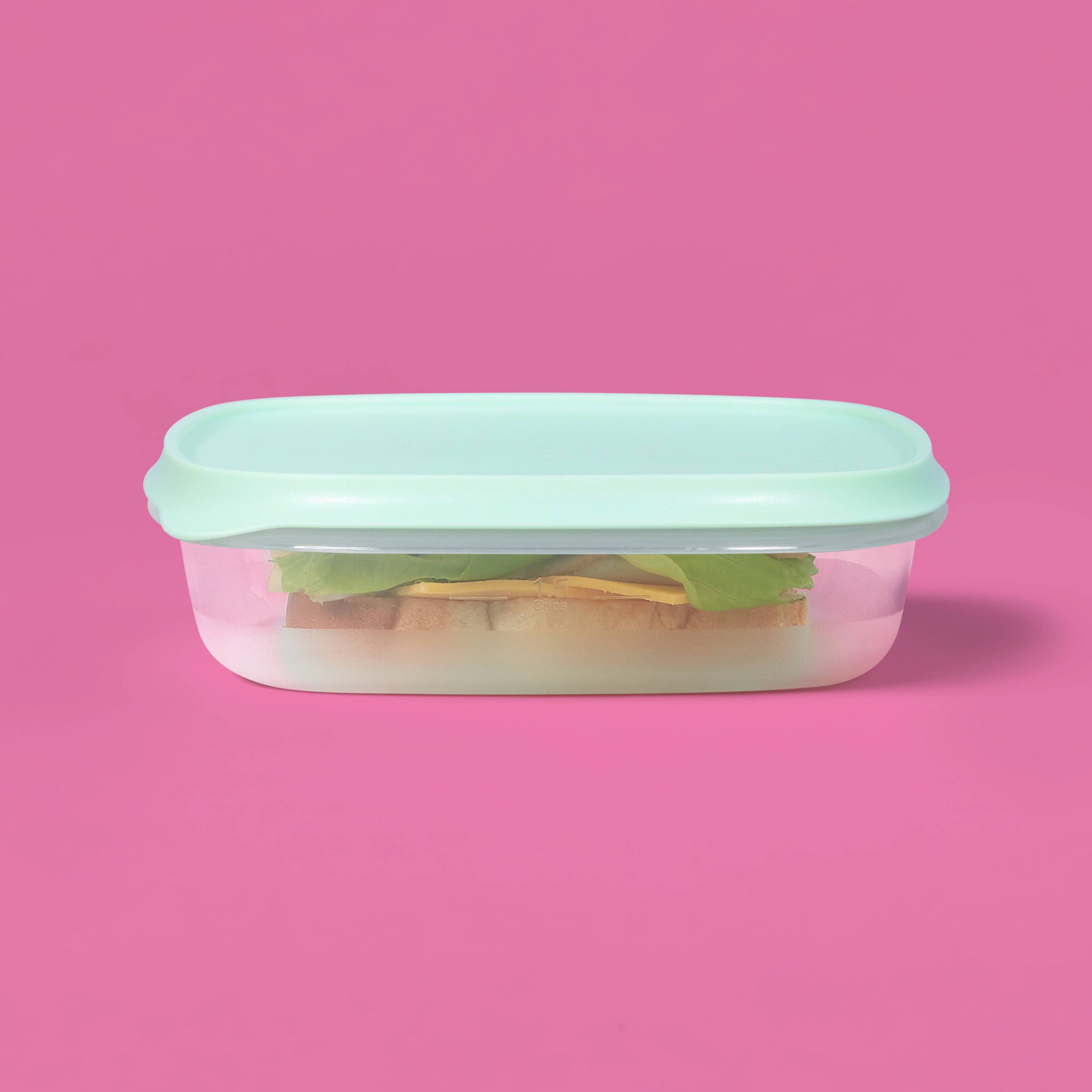 กล่องเก็บอาหารทรงสี่เหลี่ยม 3  - Meal Prep Containers บทวิจารณ์และราคา