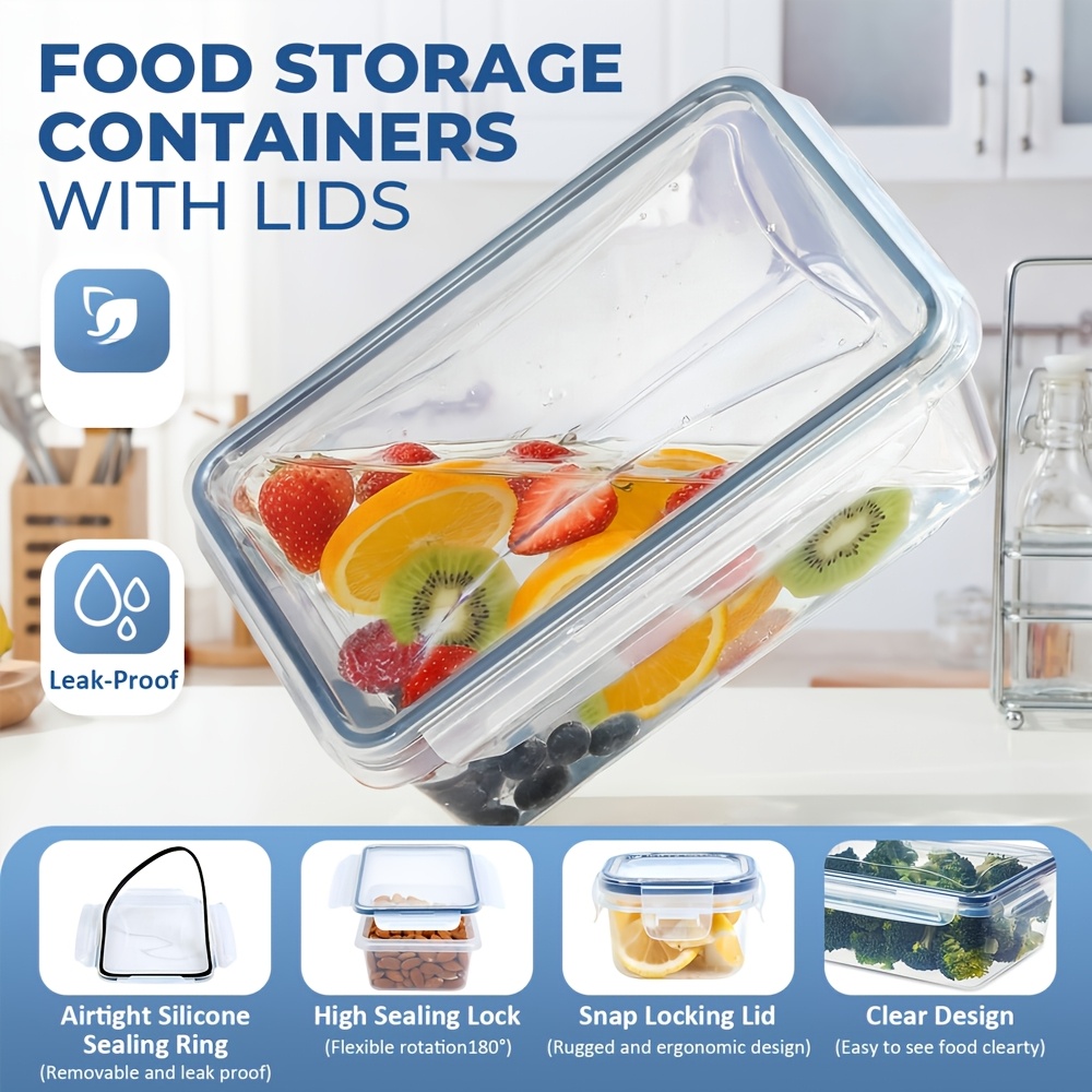 กล่องเก็บอาหารสุญญากาศพร้อมฝาป - Meal Prep Organizer บทวิจารณ์และราคา